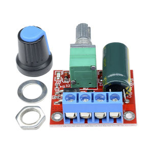 Aideepen | 1-5pcs 5A 90W PWM 12V DC Motor Speed Controller Module DC-DC 4.5V-35V Low Voltage Motor Speed Controller Adjustable Drive Module