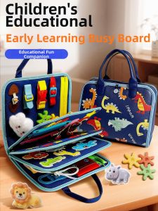 WEIBAI | Montessori Early Education Intelligence Busy Board Fine Motor Skills Training Toy