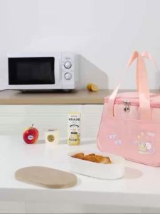 Adorable Flap Bento Bag with Front Pocket and Durable Waterproof Material RH2410