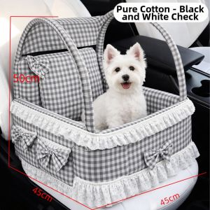 New Pet | Safe Travel Dog Seat for Car Rustic Style Anti-dirt