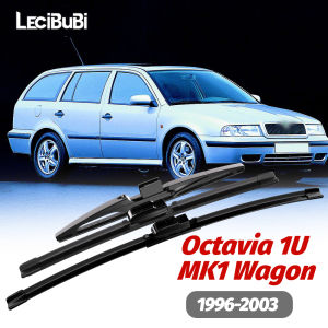 1set Front & Rear Windshield Wiper Blades Windscreen Wipers For Skoda Octavia 1U MK1 Wagon 1996-2003 2000 2001 2002 Accessories