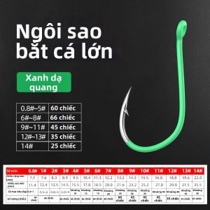 Huaji | Móc Câu Có Gai Dùng Cho Câu Biển Câu Bờ & Câu Mồi