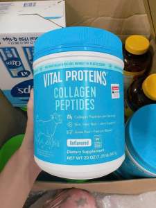 Vital Proteins - Collagen hàm lượng cao dạng bột 567g của Mỹ
