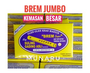 BREM MADIUN SUPER JUMBO ASLI SULING GADING ISI 3 LAPIS BESAR