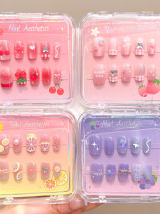 ENEN | Cute Fruit Design Adhesive Childrens Nail Stickers