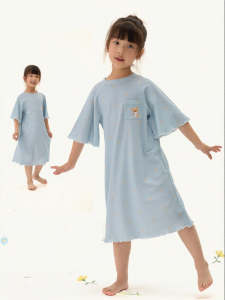 Q21 | Hypoallergenic Breathable Printed Girls Nightdress