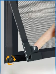 Magnetic Mosquito Screen Window Film Invisible Self-Adhesive Magic Tape Home Security Guard Iron Magnetic Window Curtain