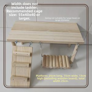 Pet Habitat Table Wooden Toys Acrylic