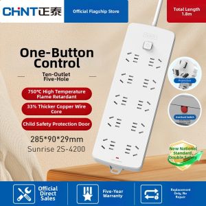CHNT | Drag Board Socket Extension Strip Multi Holes Long Cable