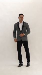 Jas Pria Slim Fit Formal Hitam Tuxedo Kancing Satu Premium High Quality Baju Jas Pengantin Nikah Wedding Pria Dewasa Modern Jaz Pria Jas Kantor Pria Jas Cowok Jas Blazer Blezer Pria Jas Kantor Pria