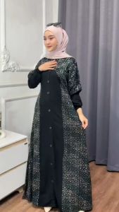 Gamis Twill Motif Baru 2025: Pakaian Wanita Modern untuk Acara Formal