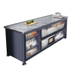 JUMEISHI |Multi-tiered kitchen slab shelving unit suitable for appliance storage  tableware storage  kitchen cabinets