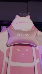 RabbitPunkยี่ห้อ เก้าอี้เกมมิ่ง BAD BUNNY อัพเกรดใหม่ คุณภาพดี วัสดุหนัง PU เกรดดี ที่วางแขนปรับได้ 2D การรับประกัน 5 ปี