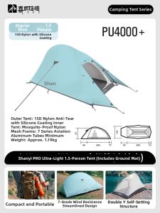 CNHIMALAYA | Waterproof Windproof Lightweight Camping Tent 2 Persons