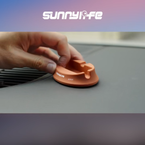 Silicone Stand Base with Anti Slip Stabilizer Support for DJI Osmo 360 Car Center Console and Desktop Vlogging Sunnylife OS-DZ025