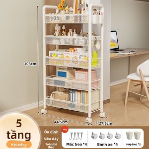 SUOBAI | Giá Để Đồ Ăn Vặt Di Động cho Ký Túc Xá và Không Gian Hẹp
