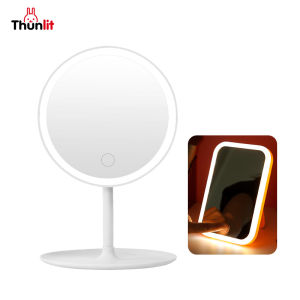 Thunlit Cosmetic Mirror Light LED Rechargeable 3-color Desktop Vanity Makeup Mirror Lamp