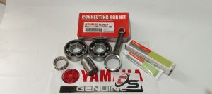 PAKETAN STANG SEHER+BERING+Lem CONNECTING ROD KIT VEGA ZR JUPITER Z ROBOT (5D9)6305 KANAN KIRI YAMAHA