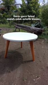 Meja Scandinavian Ruang Tamu Minimalis
