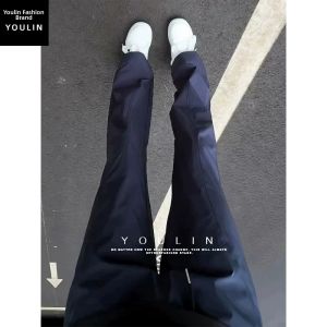 YOULIN | Black Fast-Drying Waterproof Summer Pants