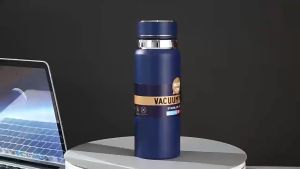 Bình giữ nhiệt giá rẻ lõi inox 316 dung tích 800ml và 1000ml Yikesi có giỏ lọc trà giữ nhiệt 8-12h