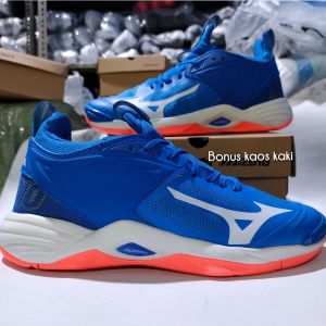 Sepatu Mizuno Volly Ball / Mizuno Wave Momentum 2 Mid / Sepatu Voli Berdecit / Terbaru 2024 Viral