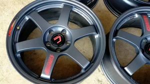 แม็กcosmisแท้ ขอบ18 กว้าง8.5 et35 ใส่ camry CSR HRV accordอื่นๆ 5 รู 114