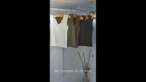 (BE Concepts & Lifestyle) Women’s Basic Square Neckline V-Back Ribbed Tank Top