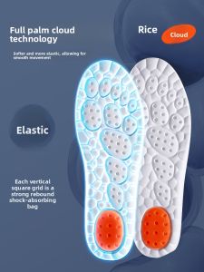 FASHEHAN | Mens Ultra Soft Absorbent Anti-Odor Shoe Inserts For Rain Boots Water Shoes Long Time Standing Comfort Footwear Summer