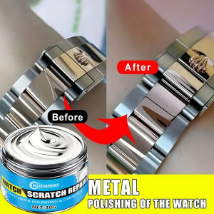 Watch & Jewelry Polishing Paste - Instant Metal Frame Renewal Cream Stainless Steel Scratch Remover & Restoration Kit