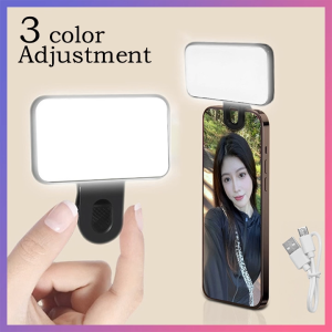 Lampu Kecantikan 3 warna Saku Kecantikan Lighting Phone Selfie Portable Mini Fill Light