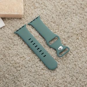 สายนาฬิกาสปอร์ตซิลิโคน เหมาะสำหรับ Apple Watch 38/40/41/42/44/45/46/49 มม. สำหรับ iWatch Ultra SE Series 10 9 8 7 6 5 4 3