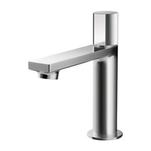 Single Hole Single Handle Chrome Copper Faucet for Hand Basin Cold Water