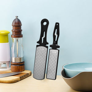 Diamond Knife Sharpener Double-sided Knife Sharpener Household Multi-function Sharpening Stone Kitchen Tool