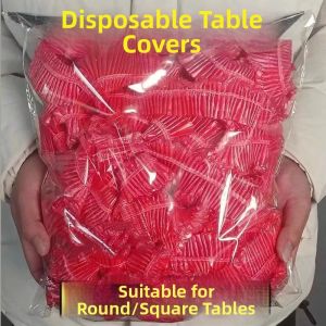 Disposable Water Resistant Tablecloth Round