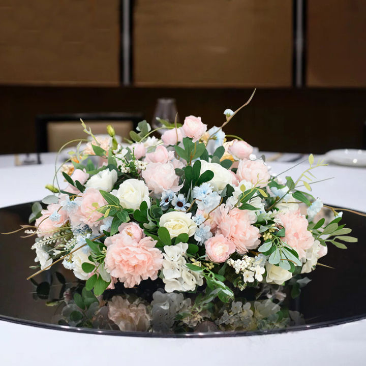 Hotel Round Table Table Flower Fake/Artificial Flower Restaurant