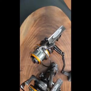 BAKAWA Bearing 6+1 Spinning Reel Metal Wire Cup Spinning Fishing Wheel 3000 4000 6000 Gear Seawater and Freshwater Carp Fishing
