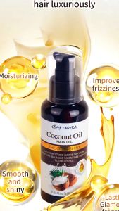 Carthaea Coconut Hair Oil Smooth & Shiny Viitamin Pelembab & Penghalus Rambut Extract Minyak Kelapa