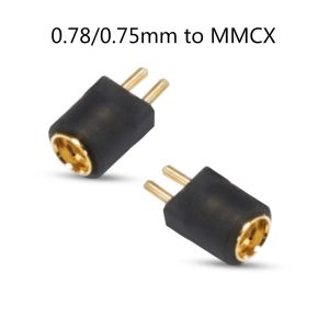 OKCSC | OKCSC HIFI Headphone Plug 3.5/0.78mm ER4P EXK FitEar AD2C W40 HD580 QDC IE80 IE40 JH to MMCX Earphone Conversion Pin Connector
