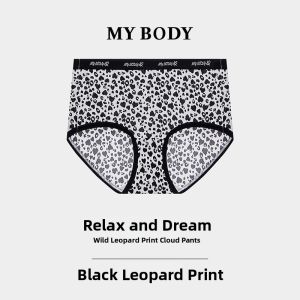 Mybody | New Exotic Leopard Print Cotton Crotch Briefs