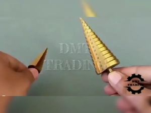 HSS Step Drill Bit Titanium Coated Hex Shank Cone Drill