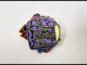 Cartoon Patch Iron On Patches For Clothing Thermoadhesive Patches On Clothes Badge Mushroom/Book Embroidery Patch Animal Sticker