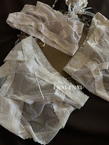 สไตล์ฝรั่งเศส เซ็กซี่ ลูกไม้ High Split กางเกงใน ผู้หญิง แห้งเร็ว ระบายอากาศได้ดี เอวกลางบาง ผ้าฝ้าย ชุดชั้นในเป้าสําหรับเยาวชน