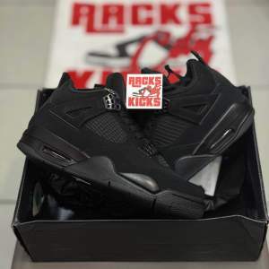 RCKIX RETRO SHOES JOR4 BLKCAT SNEAKRS