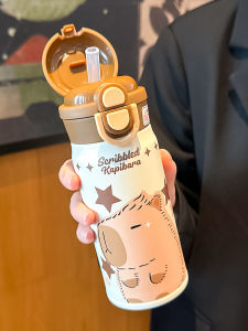 Cốc Nước Giữ Nhiệt Dễ Thương Cho Học Sinh Tiểu Học Cốc Thẳng Di Động Có Nắp Đậy Đàn Hồi Cho Nữ Cốc Nước Giữ Nhiệt