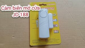 JD188 -Báo động chống trộm - Cảm biến mở cửa má từ - dùng Pin AAA - Dễ lắp đặt