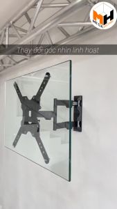 Giá treo tivi cố định treo nghiêng treo xoay góc chất liệu thép sơn tĩnh điện
