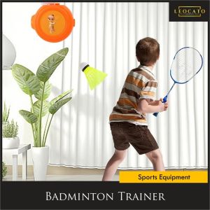 1 Ball Automatic Rebound Badminton Trainer Single Player Rebound Trainer Badminton Training