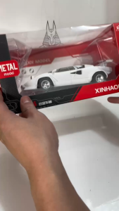 Mô Hình Xe Ôtô Kim Loại 1/24 Siêu Xe LAMBOGHINI COUNTACH LP5000S Dùng Để Trưng Bày Bàn làm Việc