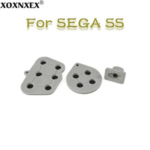 For SEGA SS Repair Parts Silicone Button Pad Set for Sega Saturn SS Controller Replacement Conductive Rubber Buttons Pads